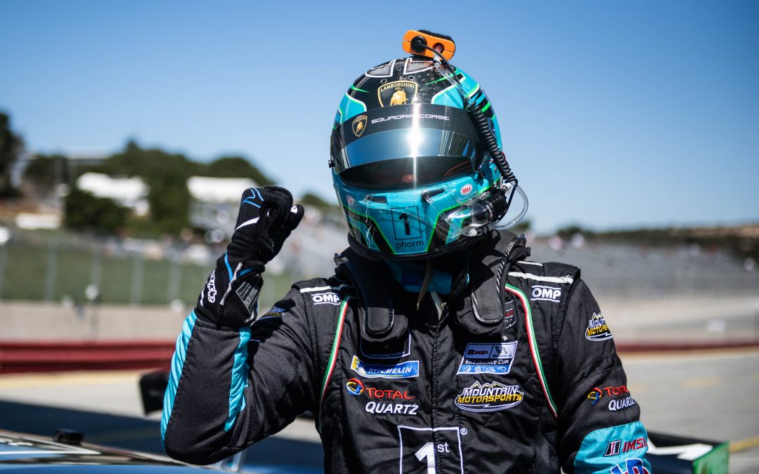 Paul Miller Racing’s Corey Lewis scores pole at Laguna Seca