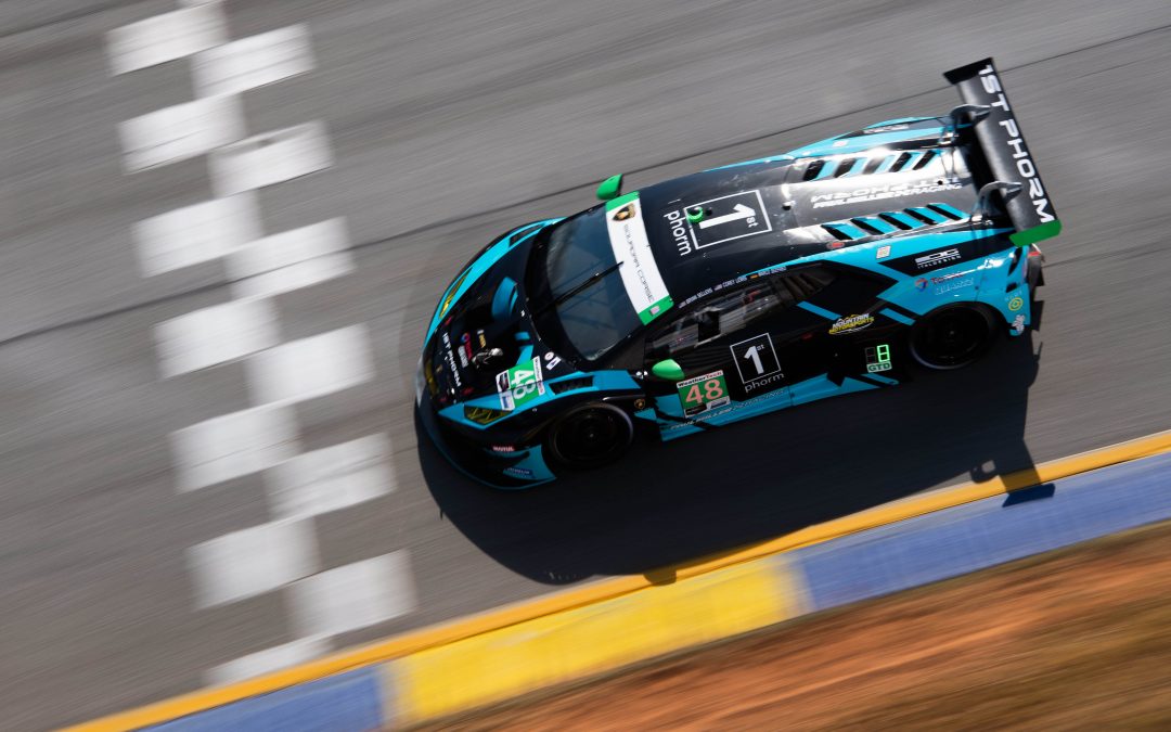 Paul Miller Racing earns home-town pole position for Lamborghini
