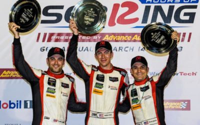 Paul Miller Racing Takes Championship Lead with Sebring Twelve Hour Triumph