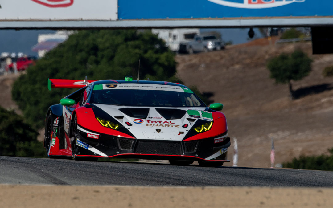 Fourth on the grid for Paul Miller Racing at Laguna Seca