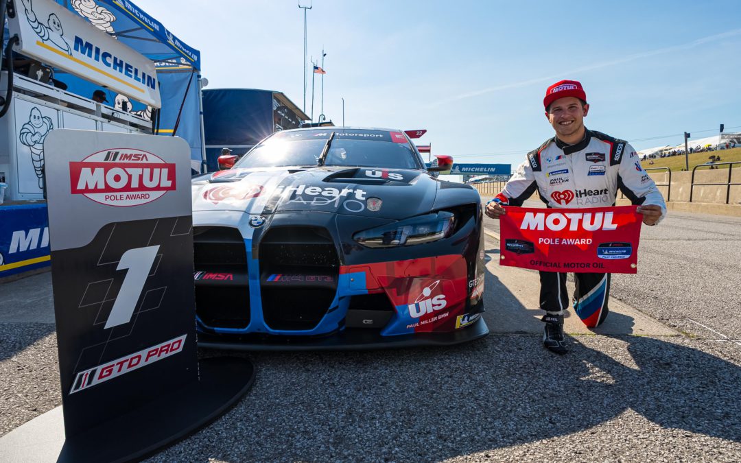 Vehagen takes first IMSA pole as Paul Miller Racing dominates GTD Pro at CTMP